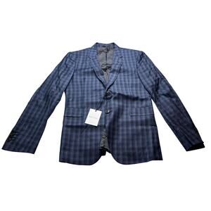 10-30 PAUL SMITH Gents Slim Fit 2 Button Jacket Blue Size 36R/46R